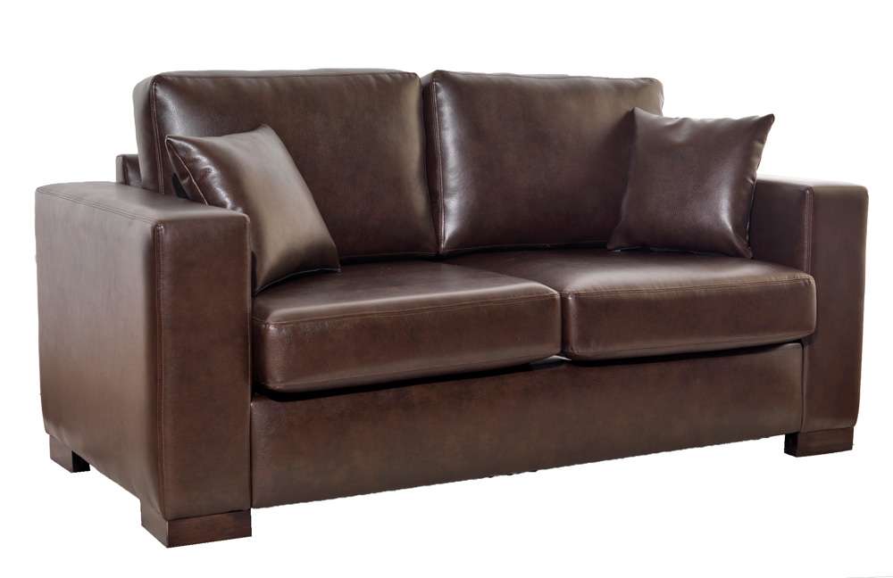 Ledersofa Madrid 3 Seater 190cm Chesterfield Sofa